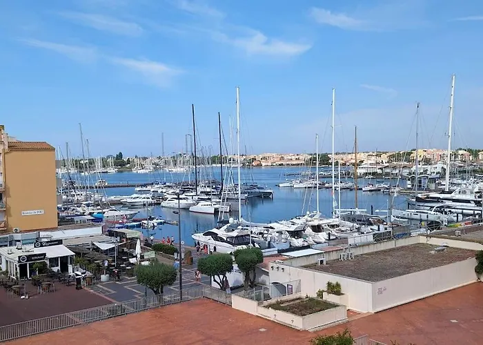 Vue Imprenable Sur Le Port -clim- Moderne * Agde