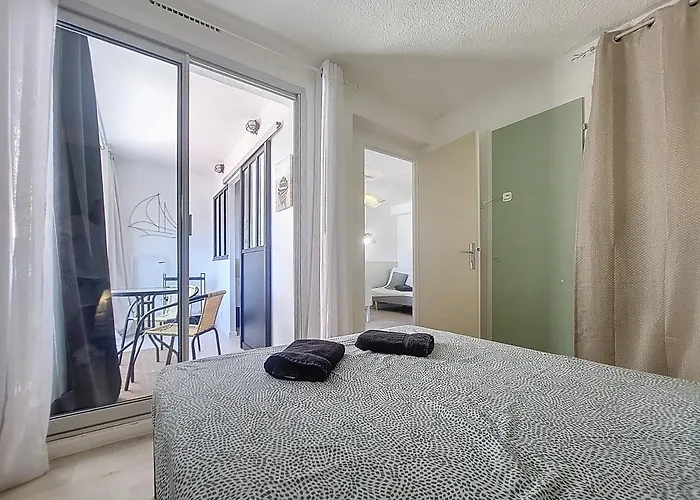 Vue Imprenable Sur Le Port -clim- Moderne Agde